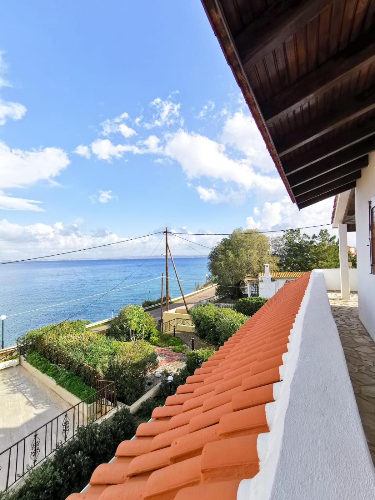 Villa Christina Karfas Bagian luar foto